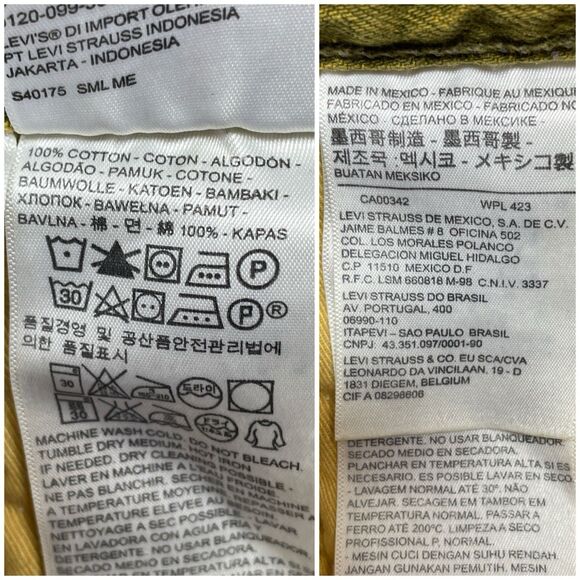 Levi's 501 CT  Big & Tall Men’s W44 L32 Customized  & Tapered  Buttonfly Jeans - Picture 8 of 10